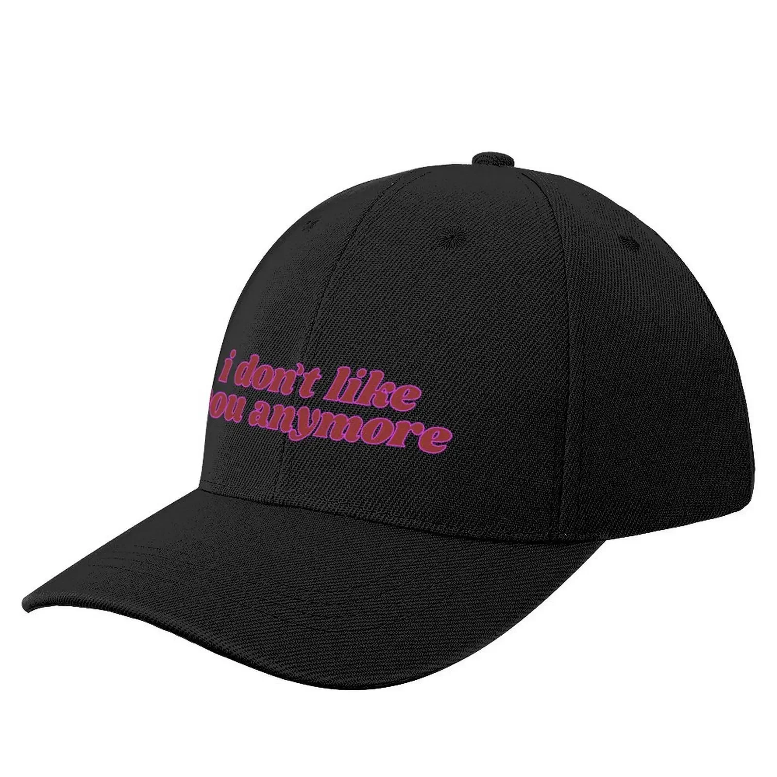 

i don’t like you anymore text Baseball Cap cute Kids Hat Sunscreen For Man Women's
