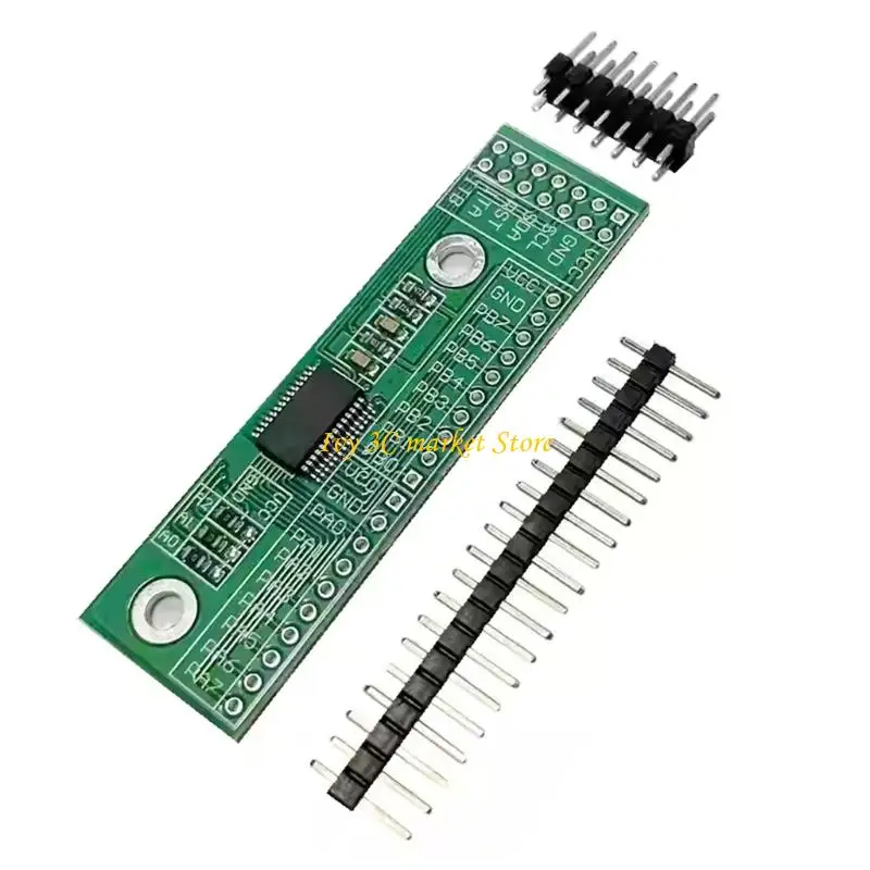 D7YC MCP23017 I2C GPIO Expansion Board with 16 Channel Layout for Prototype Builds