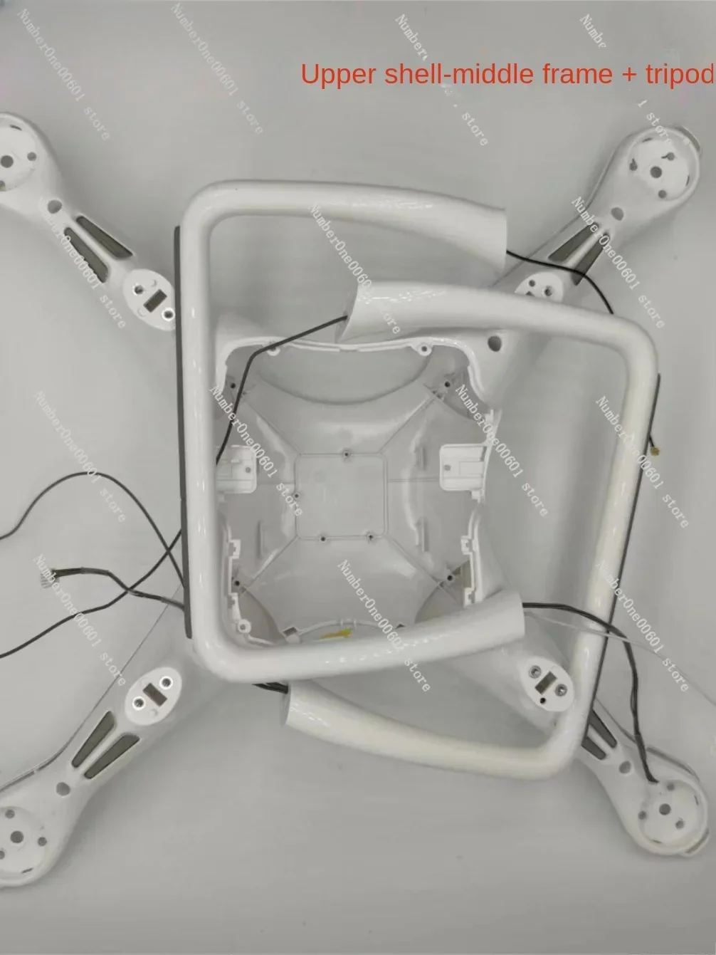 

Drone for Elf 4th Generation, White Body Cover, Outer Shell, Middle Frame Left and Right Tripods, Newly Disassembled Accessories