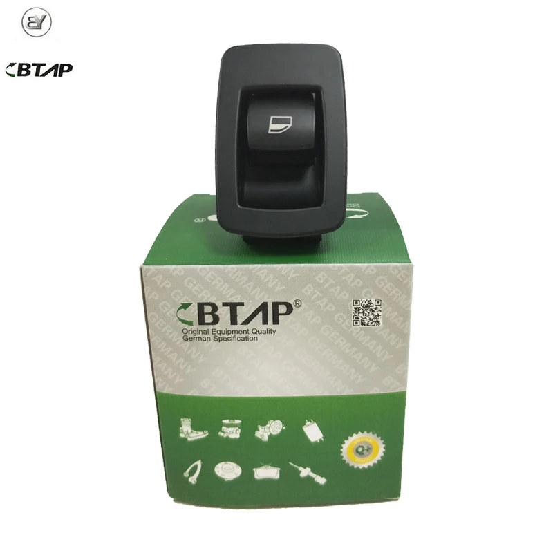 BTAP 4 PIN New Power Beige & Black Window Lifer Switch/Button For BMW E60 520I 523I 525I 530I 61316951956 61 31 6 951 956