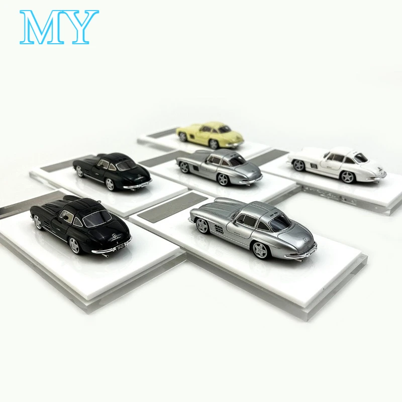 

MY 1:64 resin 300SL M64X replica car model car set for adult collection, display item, boys' gift