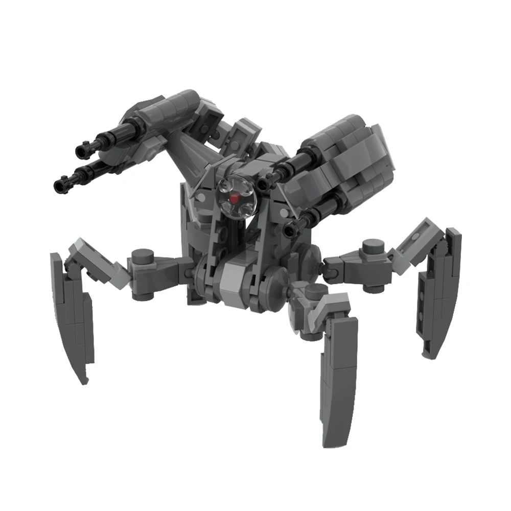 Gobricks MOC Space Weapon Robot Scorpenek Annihilator Droided From The Fetts of Book Building Blocks Kid Toys Gift Juguetes