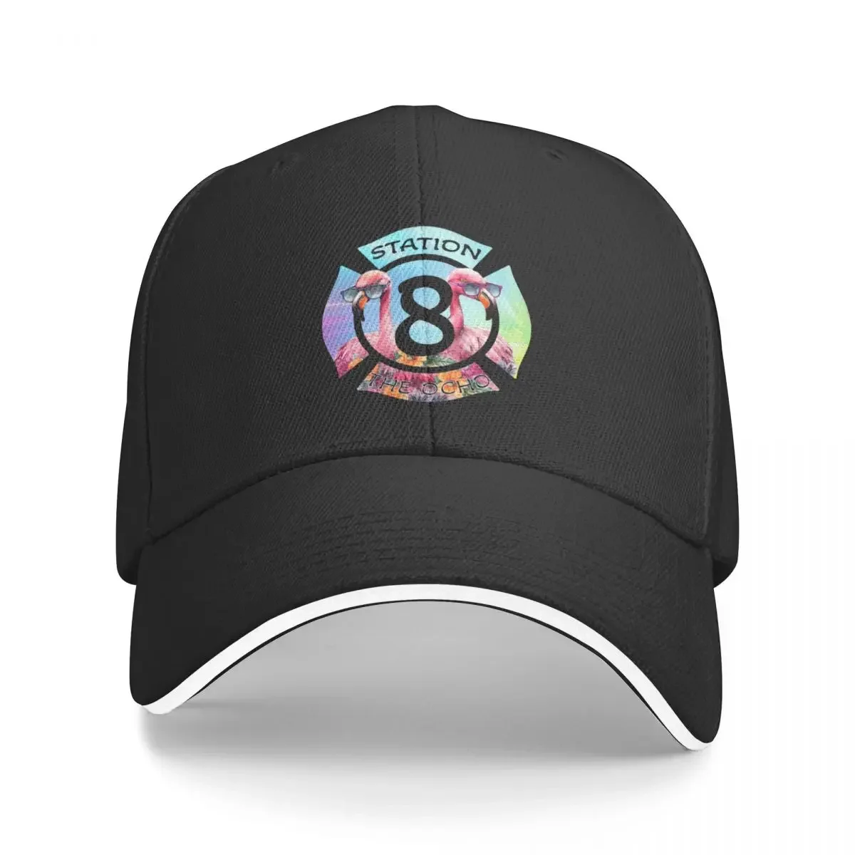 Station 8 cross Baseball Cap Hat Baseball Cap New In Hat Male Women's
