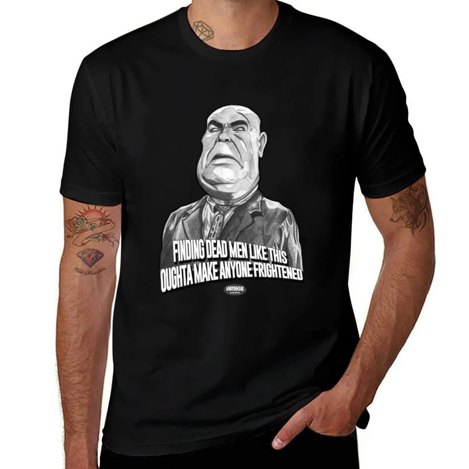 Mens Womens Inspector Daniel Clay Gifts For Movie Fan T-Shirt Holiday Vacation Tee Shirt T-Shirt