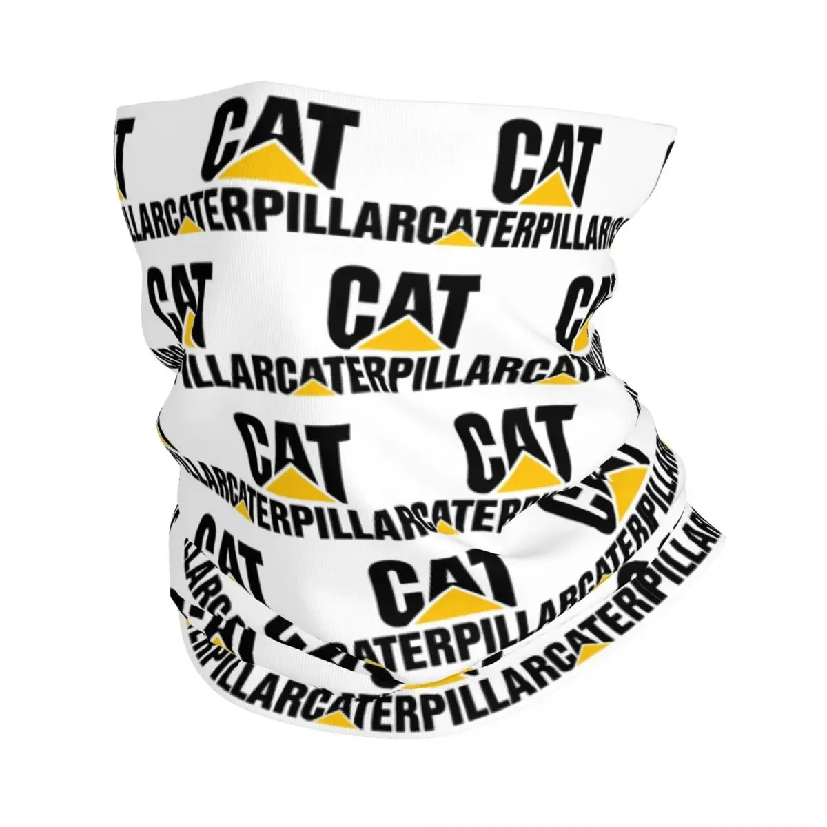 Cat-caterpillar Logo Bandana Neck Cover Printed Wrap Scarf Multi-use Headband Riding Unisex Adult All Season