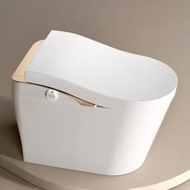Hot Selling Sanitary Ware Automatic Flush Automatic Toilet Bathroom Water Closet Wc Intelligent Smart Toilet for Home