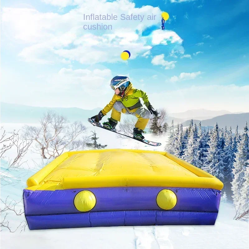 

Hot sales Outdoor Ski Air Cushion Extreme Sports Protective Pad Bicycle Safety Landing Air Cushion Fire Survival Cushion
