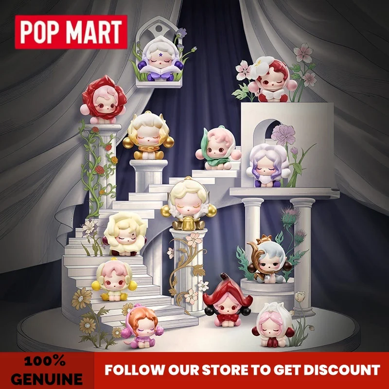 

POP MART SKULLPANDA Petals in Four Acts Series POP BEAN Mystery Box Collectible Mini PVC Figure Home Decor Gift