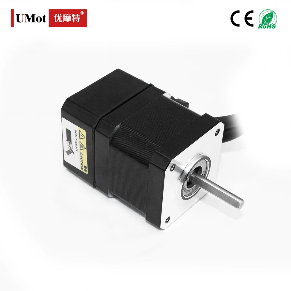 42mm Micro Hybrid Nema 17 Closed Loop Stepper Motor With Encoder 300mN.m Height 40mm Current 2.5A