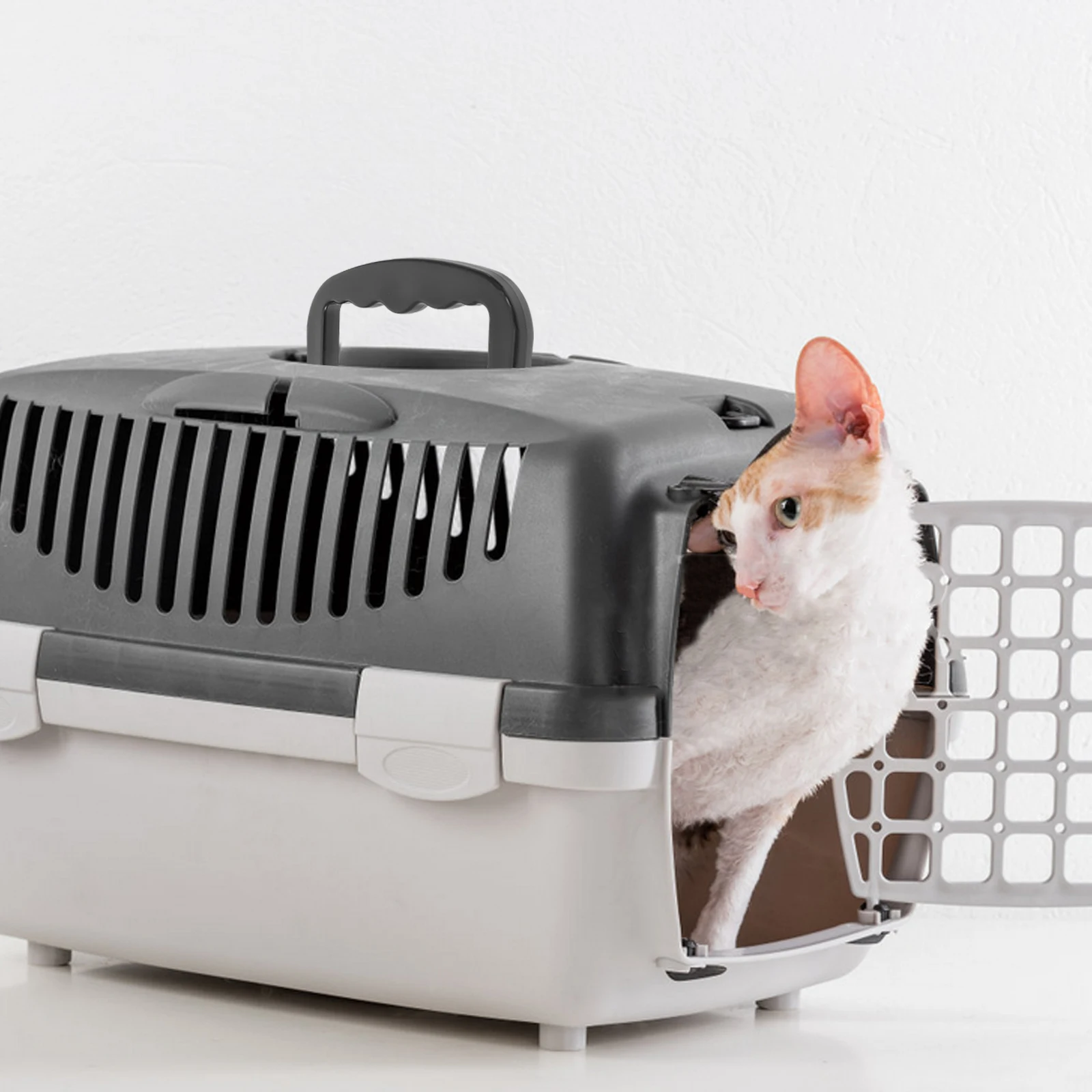 4pcs Take-out Cage Handles Plastic Pet Rabbit Crate Handles Durable Smooth Replacement Suitable Hamsters Birds Rabbits