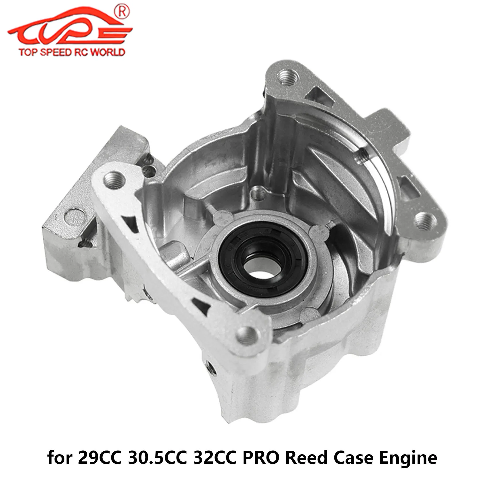 Carter de moteur à 4 boulons avec joint d'huile de roulement, pour 1/5 Rc Hpi Rofun Km Rovan Baja Losi 5ive-T DBXL MCD DTT QL FG Redcat