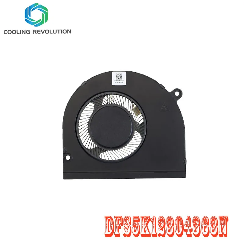 Laptop CPU Cooling Fan DFS5K12304363N FN33 DC5V 0.5A 4Pin for Acer Swift X SFX14-41G S3X SF314-510G
