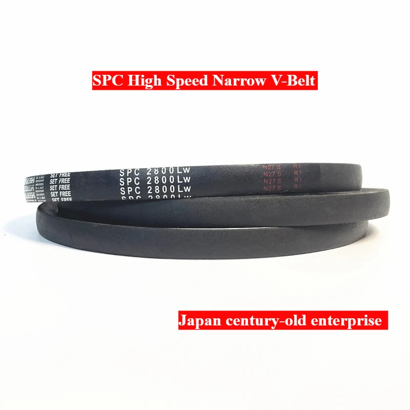 

SPC2840 SPC2875 SPC2900 SPC2950 SPC3000 LW Narrow V-Belt Industrial Conveyor Heavy-duty Power High-speed Japanese Rubber Belt