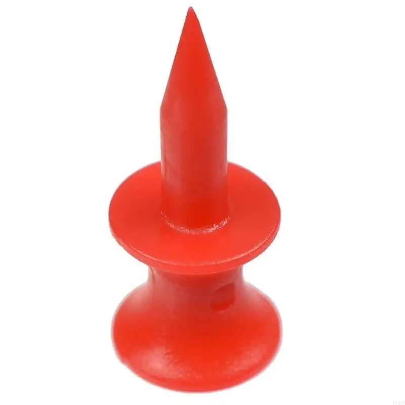 

50Pcs Golf Tees Set, Environmentally-friendly Durable Castle Golf Tees Step Down for Golf Sports Stuff Plastic Step Tees