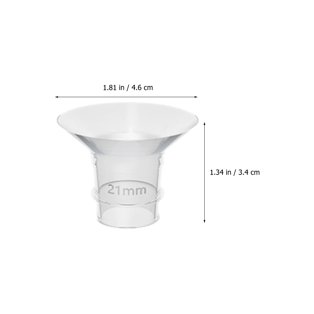 จุกปิดหน้าอกสำหรับเครื่องปั๊มนม 8 ชิ้น ขนาด 15 มม. 17 มม. 19 มม. 21 มม. ทำจากซิลิโคน ใช้แทนได้ ใช้ได้กับเครื่องปั๊มนมไฟฟ้าแบบสวมใส่