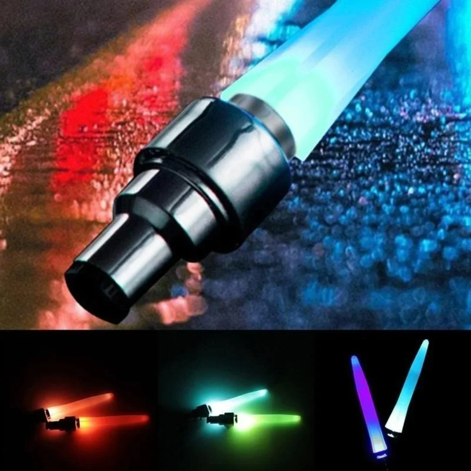 2pcs Colorful Bike Wheel Spoke Light Waterproof MTB Balance Bicycle Light  Tyre Tire Flash Lights Warning Cycling Lamp