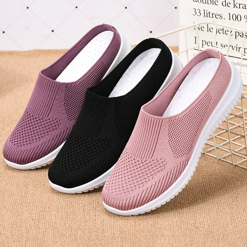 2024 neue Damenschuhe Sommer mode Freizeit schuhe Low-Top hohle bequeme atmungsaktive flache Schuhe Sport Damenschuhe