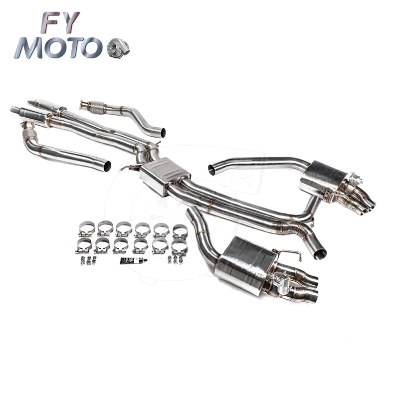 

For Audi RS7 RS6 Stainless Steel Valvetronic Exhaust System