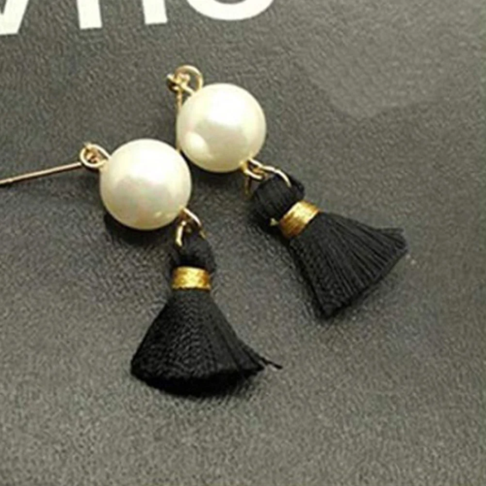 

100 шт. шелковых кисточек для серег, стильные подвески для рукоделия, декора для дома, сумок, брелоков для ключей, подвесных украшений