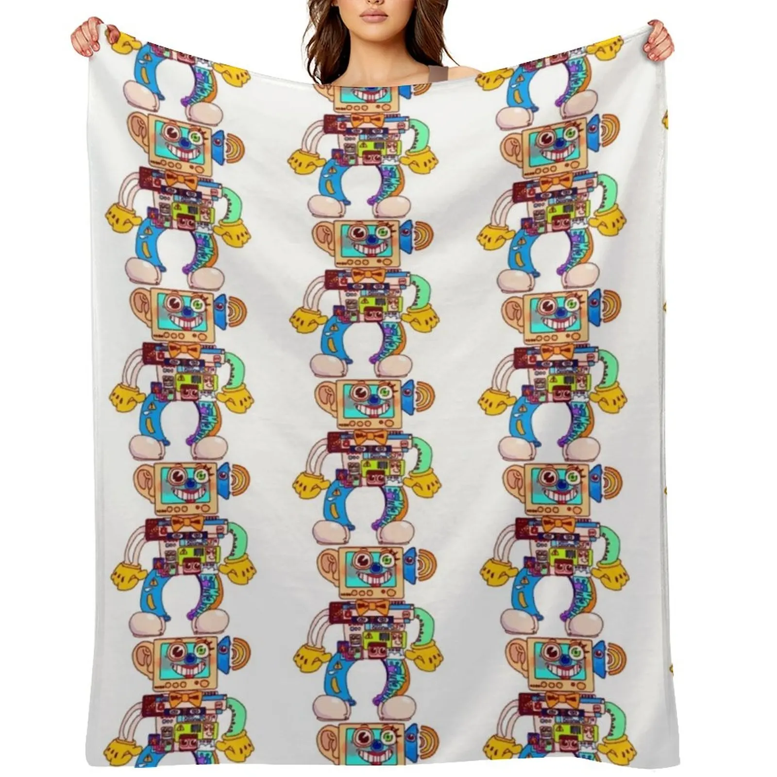 

Bear alpha rubber Throw Blanket Personalized Gift Luxury Throw Giant Sofa Luxury Thicken Blankets