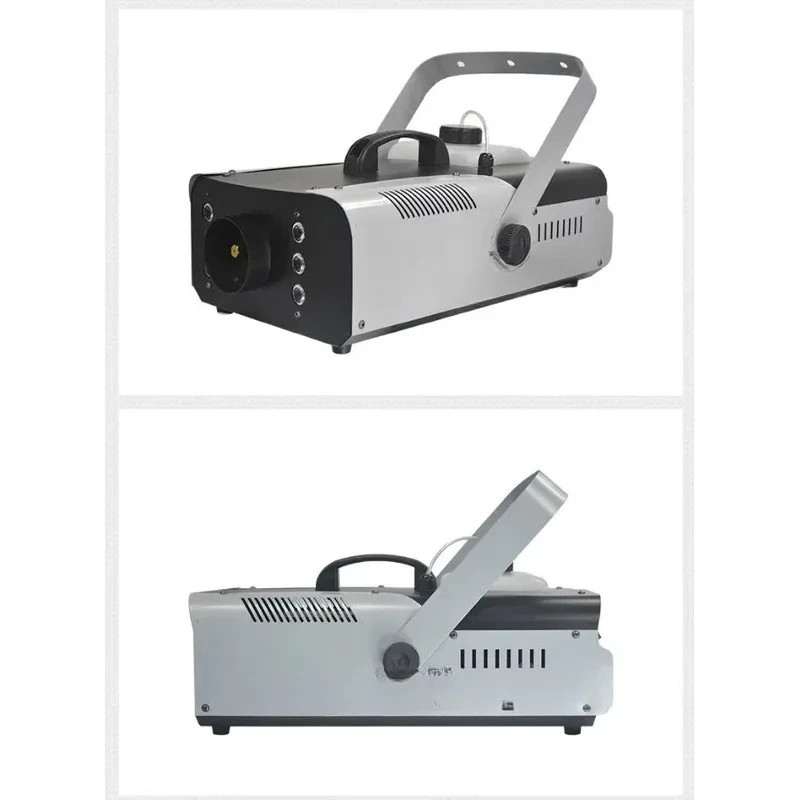 1800W Small Portable Fog Machine Stage Spray Wedding Smoke Maker Bar LED Constant Temperature 110-220V