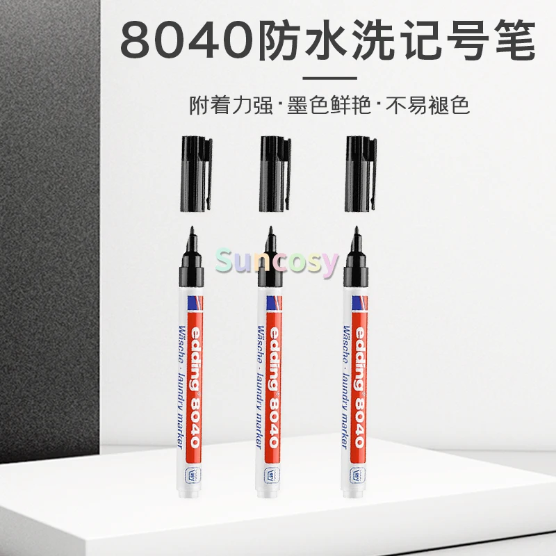 Edding 8040 Waschmarkierstift – Der perfekte Begleiter für professionelle Kennzeichnung auf Textilien