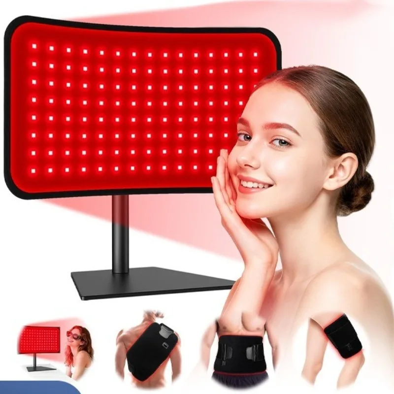 Portable Home Red Light Therapy Lamp Panel Rotatable Beauty Skin Care Devices Multifunctional Beauty Lamps Panels Equipment