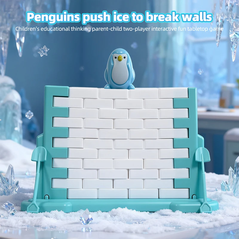 

Save Penguin Game Parent-Child Interaction Toy Break Ice Block Save Penguin Puzzle Toy Indoor Board Game Birthday Gifts for Kids