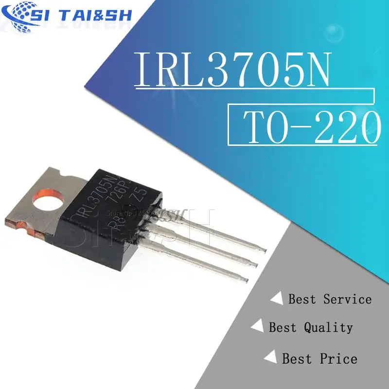 10PCS IRL3705N IRLB8721 HFA15TB60 IRF3808 IRF4227 LM317T IRF3205 Transistor TO-220 TO220 IRL3705  15TB60 IRF3808PBF IRF4227