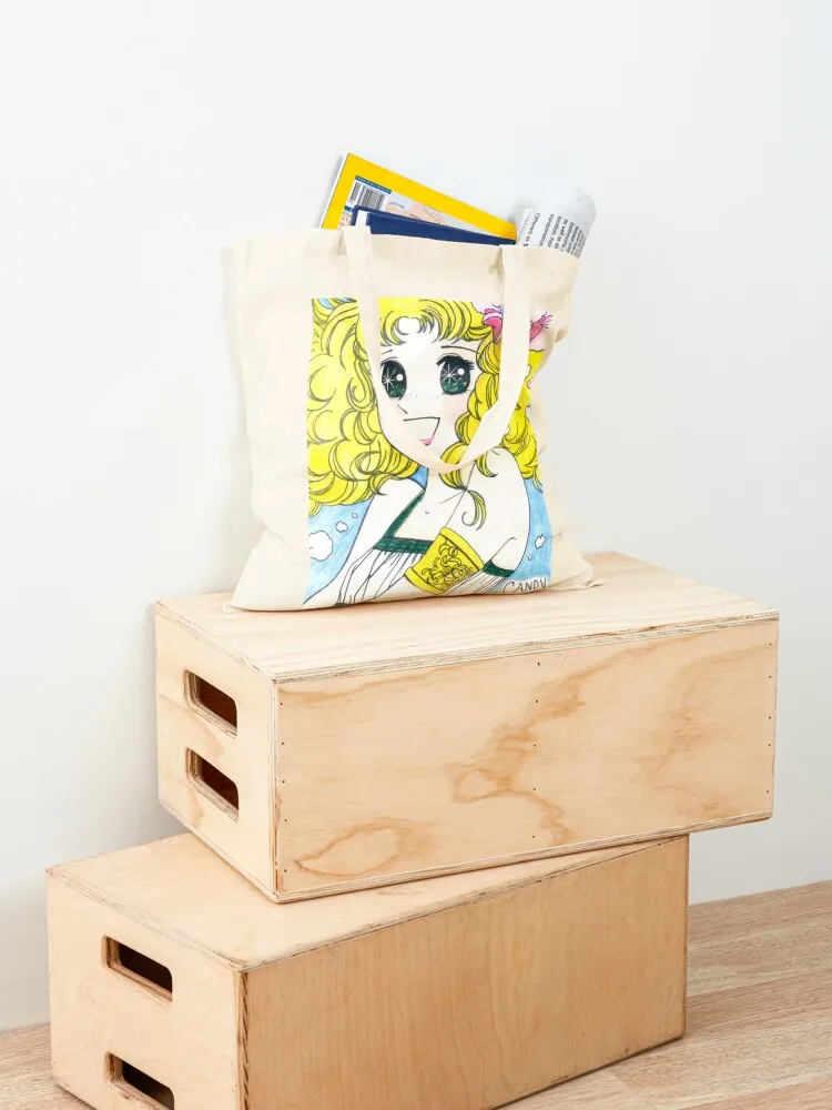 candy candy Tote Bag Women bags canvas tote hand bag shopper bag woman