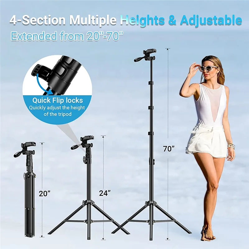 2025-cell-phone-tripod-stand-smartphone-selfie-stick-foldable-tall-photography-tripod-stand-for-live-stream-vlogging