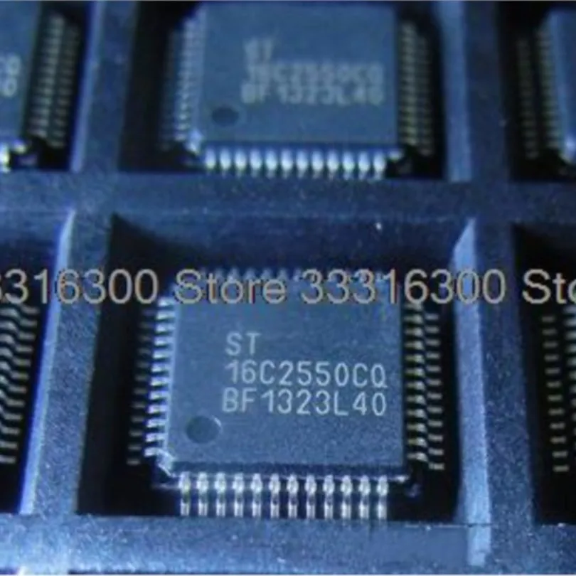 5PCS New ST16C2550CQ   QFP48  Microcontroller chip IC