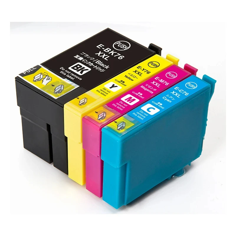 ICBK76 ICC76 ICM76 ICY76 Premium Color Compatible Ink Cartridge for Epson PX-M5040F PX-S5040 PX-M5081F Printer