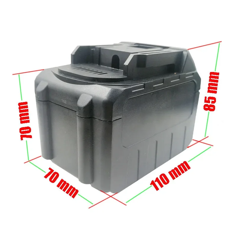 Li-ion bateria de plástico caso de carregamento proteção pcb placa de circuito para makita lomvum zhipu hongsong jingmi 18v bateria de lítio