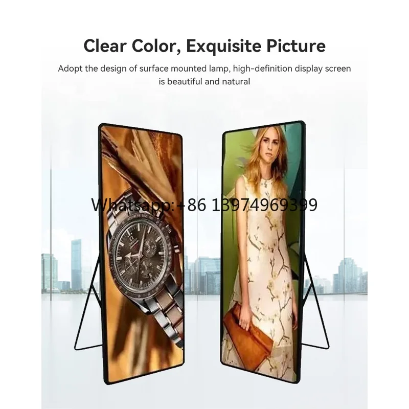 Commercial Activity LED Displays Advertisement Indoor LED Screen Display Video Wall Wedding LED Poster Screen