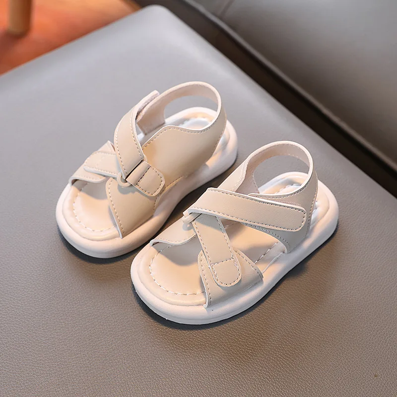 Summer New Simple Kids Sandals Children Casual Boy Sandals Flats Non-slip Baby Beach Shoes Girls Sandals Toddler H673