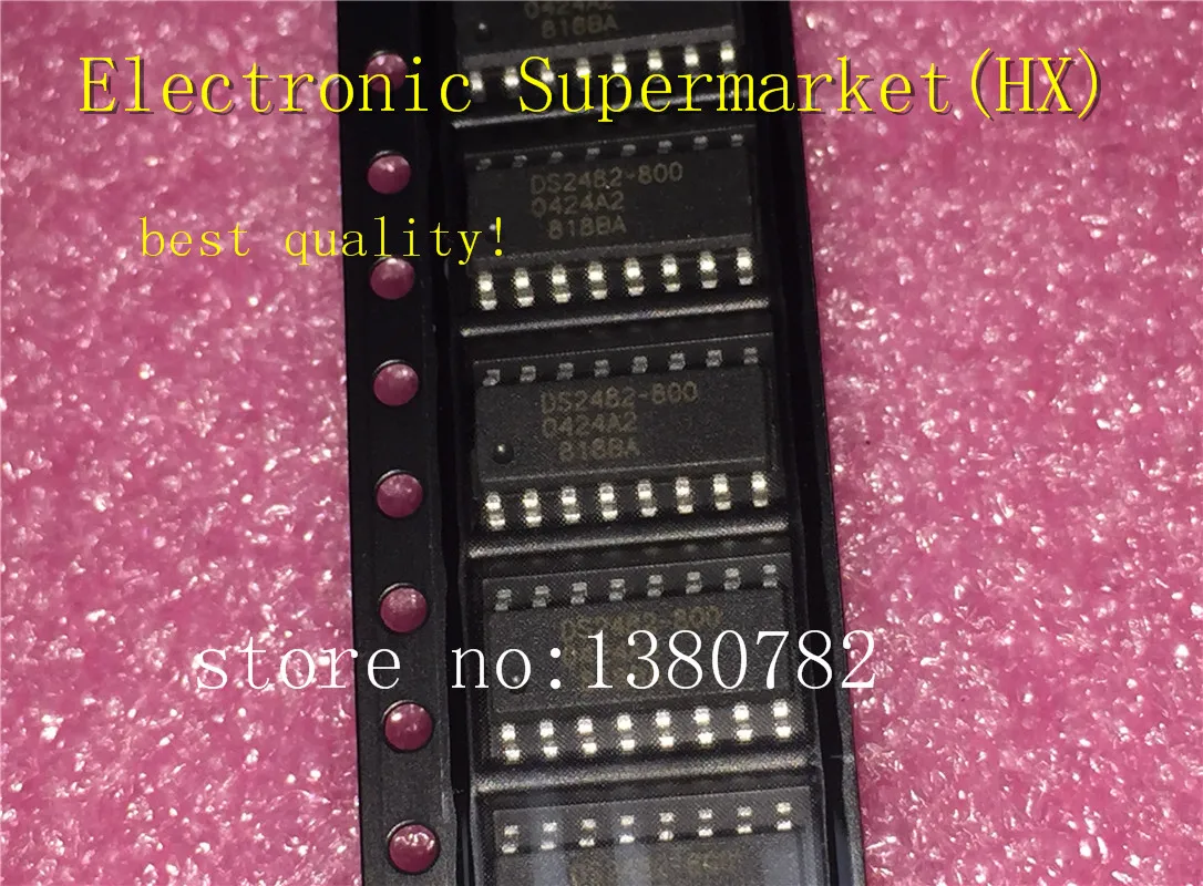 

Free shipping 10pcs/lot DS2482-800 DS2482 SOP-16 IC Best quality IC In stock!