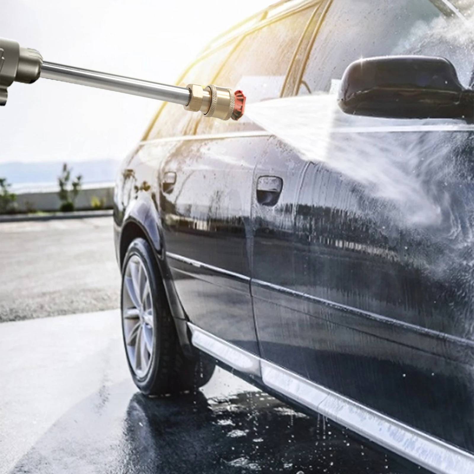 

Extension Wand Quick Connect Extension Wand High Quality Quick Connect Pressure Washer Various Angles Silver Gold