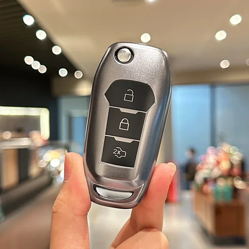 

Автомобильный ключ, оболочка для Ford Maverick, скорость 2022, чехол 2015, 2017, 2020, Explorer, Fiesta, Focus, Ecosport, Escape, экспедиция, Bronco