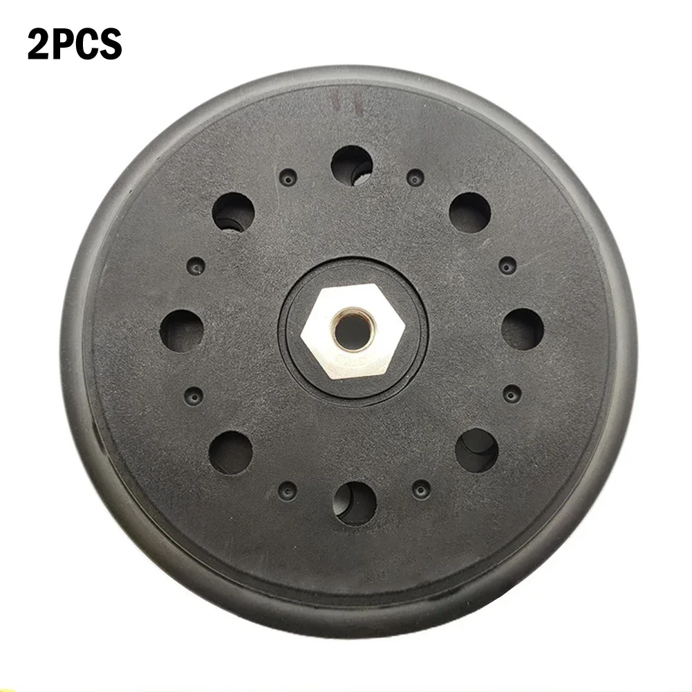 

6 Inch Backing Pad Strong Stickness Uniform Hook Sander Disk Discs Sander Pads 2pcs High-density Polishing Disc