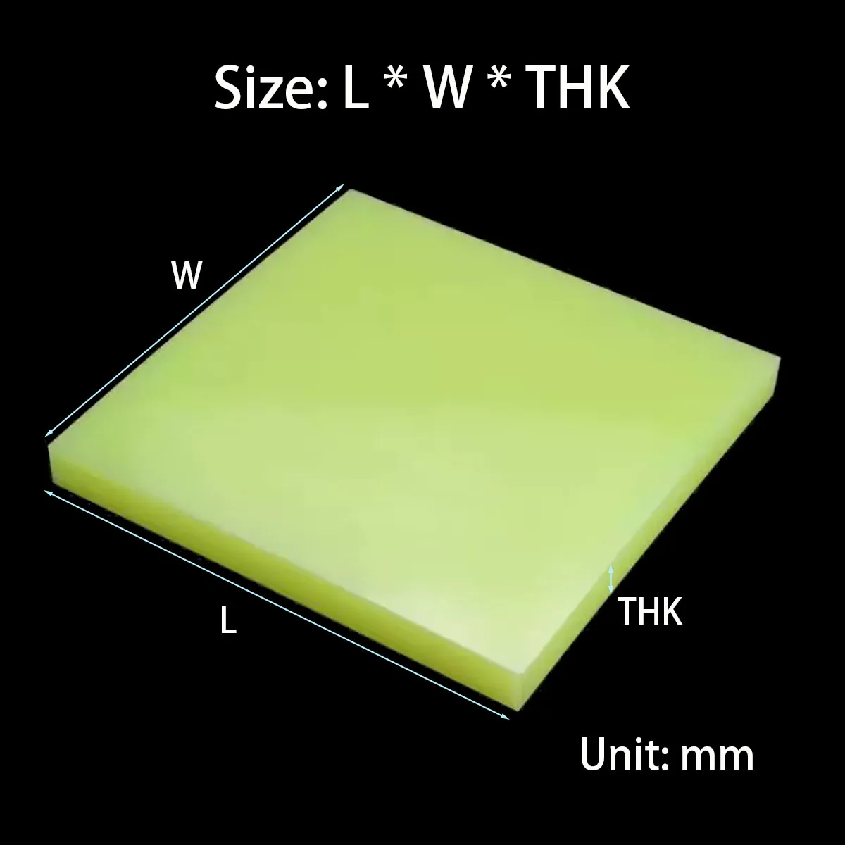 

90A Polyurethane Elastic Rubber Sheet 2/3/4/5/6/8/10/12/15/20/25/30mm