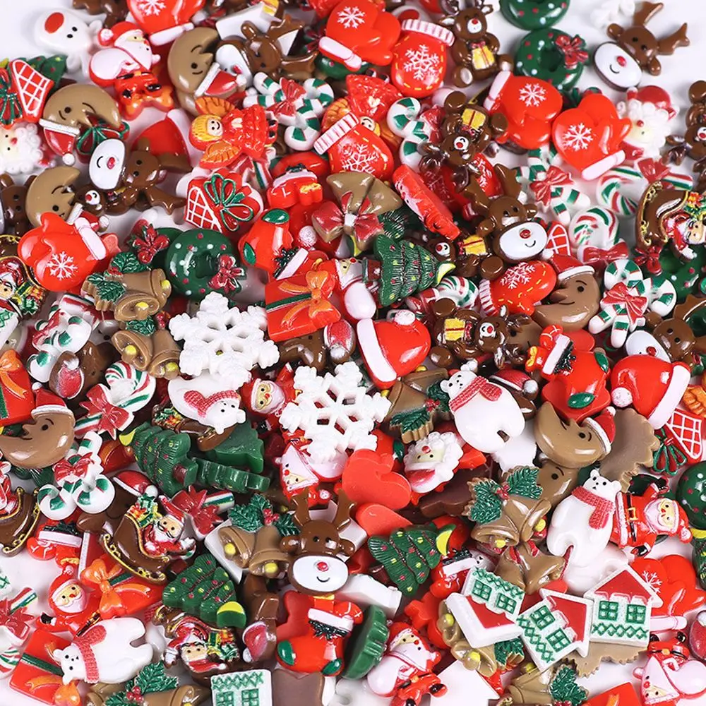 

Изготовление ювелирных изделий DIY украшения Lucky Bag украшения для ногтей Рождественские подвески для ногтей принадлежности для рукоделия подвеска из смолы 3D украшение для дизайна ногтей