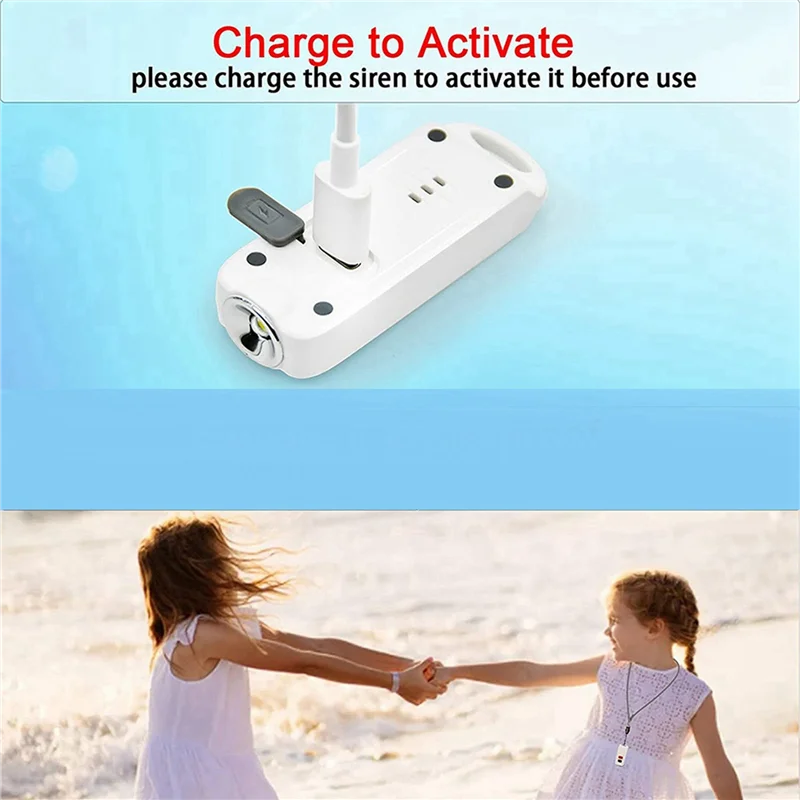 【Superdeals】3X Personal Alarm,Safety Alarm For Women With SOS LED Light,130DB Siren,Waterproof Keychain Sound Device For Kids El