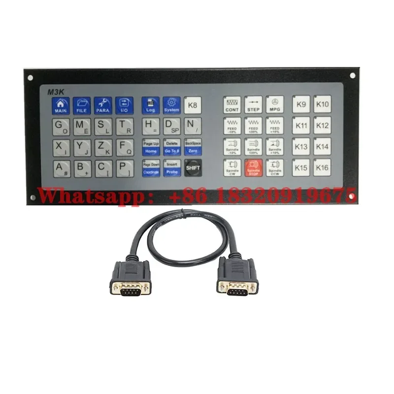 Cyclmotion CNC controller system panel DDCS expert M3K extended MIDI keyboard 3-axis 4-axis 5-axis CNC machining parts