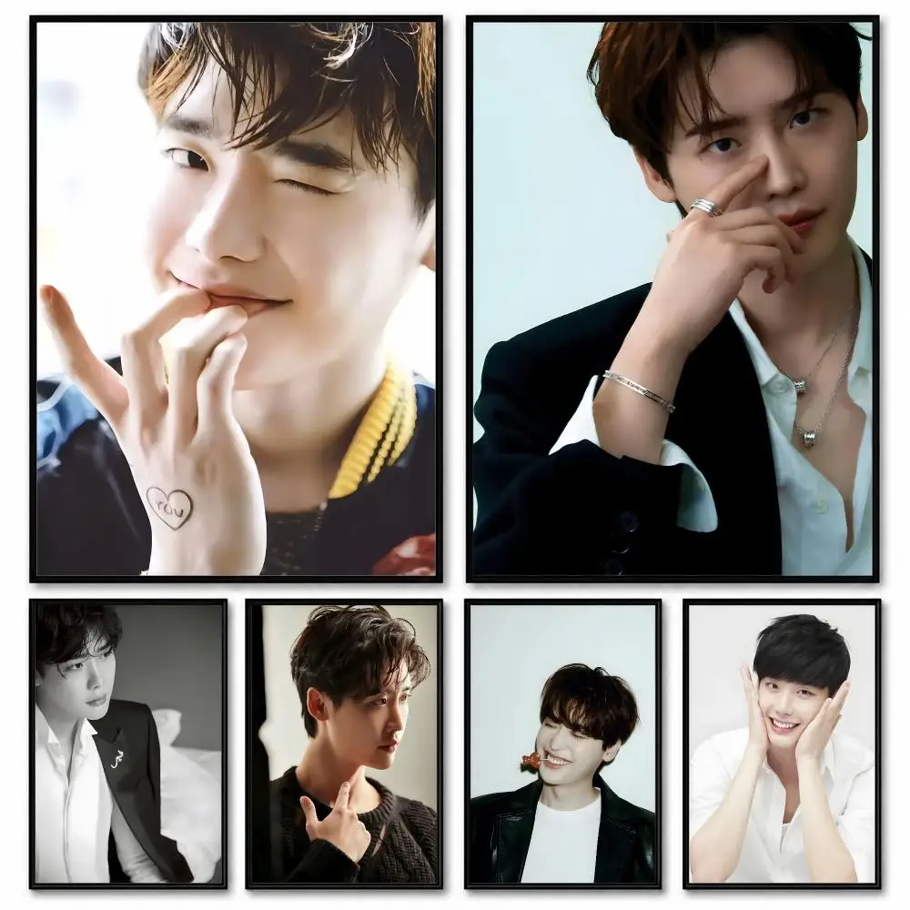 korean actor Lee Jong Suk Poster Room Decor Home Wall Art Printing Waterproof Garage BedRoom Posters Gift