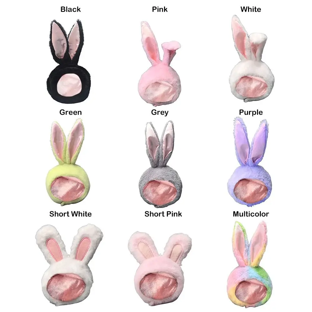 Creative For 17cm Rabbit Ear Cap Accessories Change Dressing Game Long Ear Hat Cos Outfit Replacement Headgear 10cm Cotton