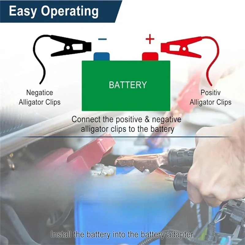 Adaptor Starter Bantuan Darurat Starter Mobil untuk DeWalt 18V/20V Penguat Lompatan Mobil Bertenaga Baterai Lithium Ion