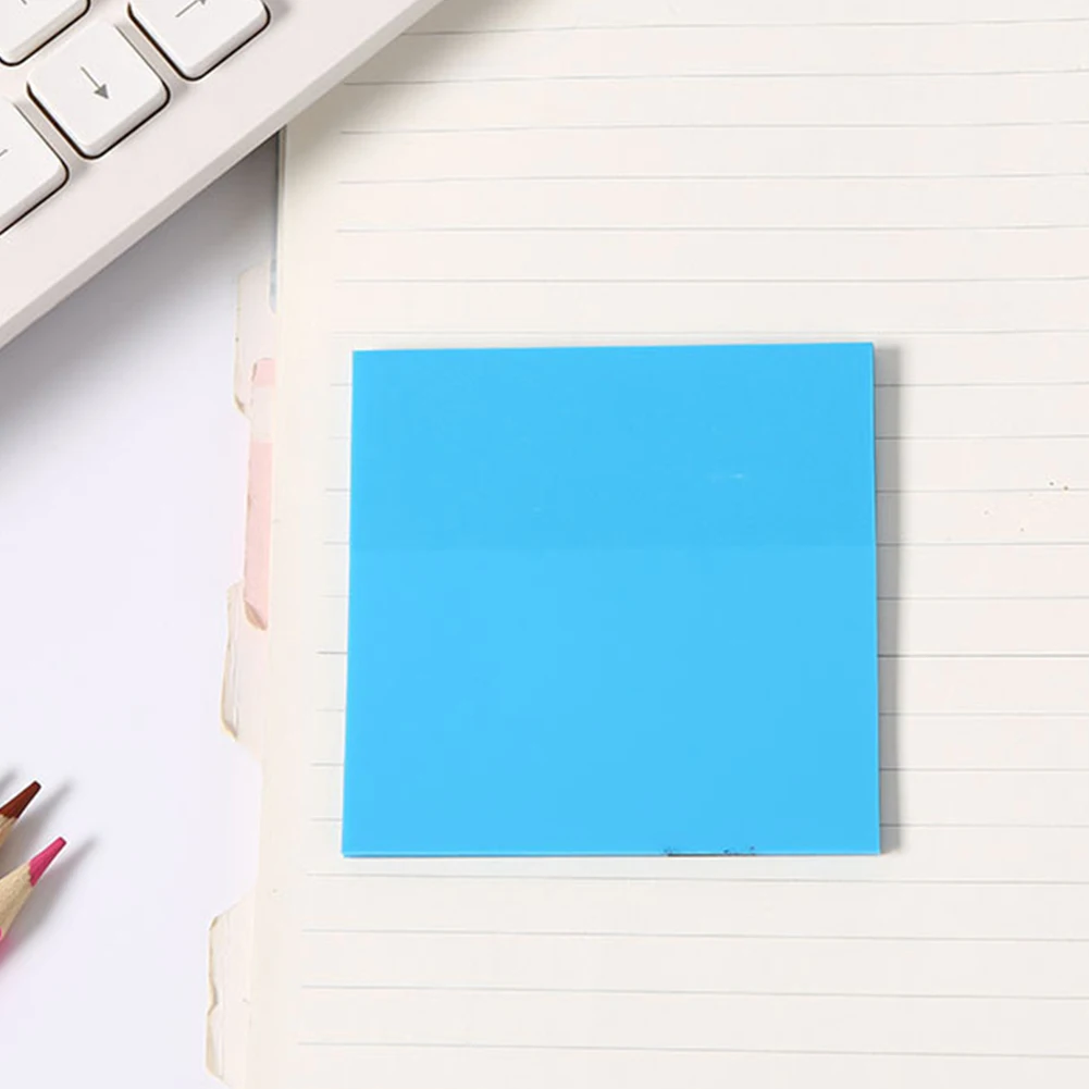 10pcs Note Paper Message Card Writing Stationery 50 Sheets School Office Self Adhesive Classification DIY Recording Removable