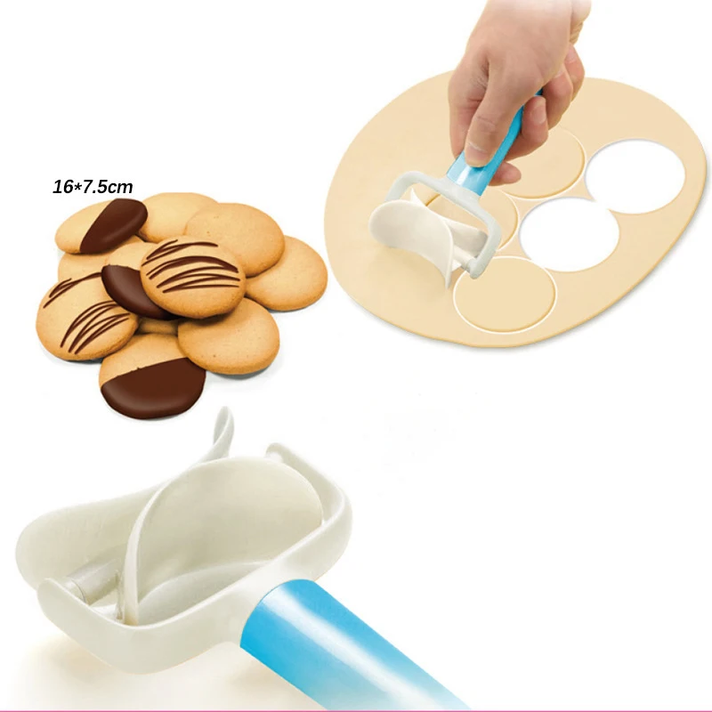 Dumpling Maker Dough Cutter Dumpling Mould Pie Ravioli Kitchen Pastry Tools Biscuit Cookie Roller Home Kitchen Accessories