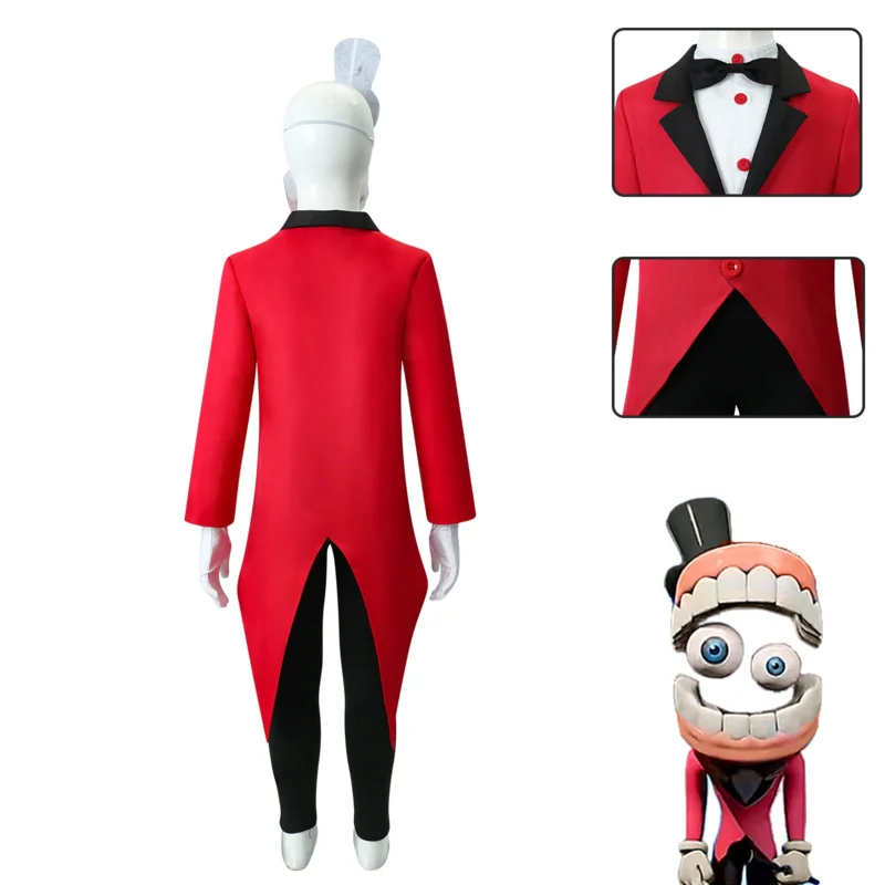 2025 потрясающий цифровой цирковой костюм Jax Pomni для косплея, театр Регаты Caine, новогодние костюмы на Хэллоуин для детей